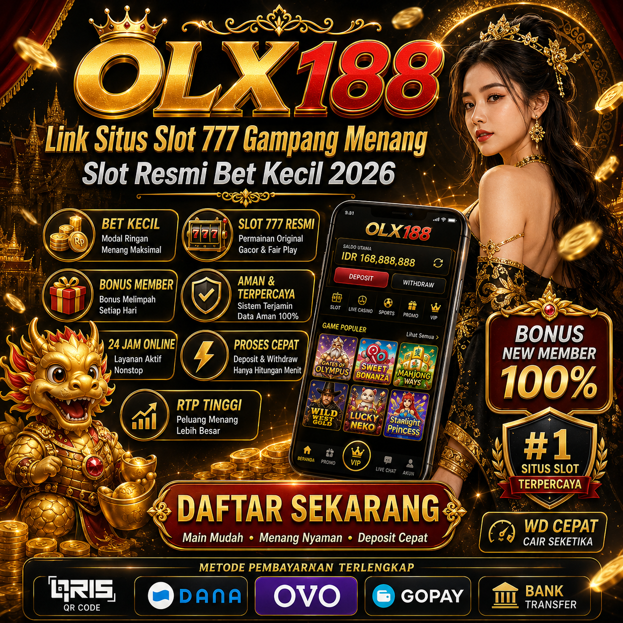 OLX88 - olx88 Game Slot Online dengan Beragam Tema dan Fitur Bonus
